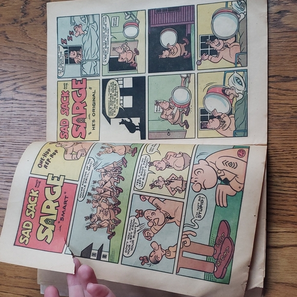 Vintage 60s Sad Sack And The Sarge Vol. 1 No. 41 Harvey Comics Comic Book - Picture 8 of 16